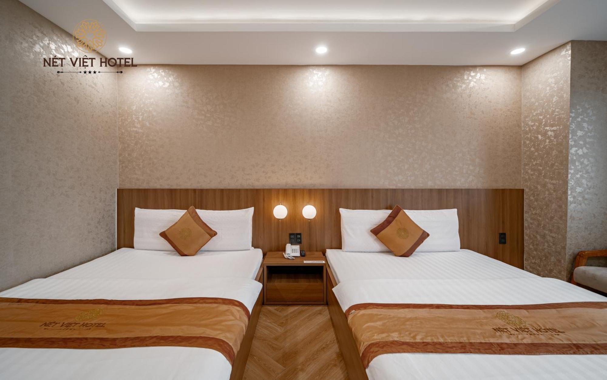 Net Viet Hotel Vincom 朔庄 外观 照片