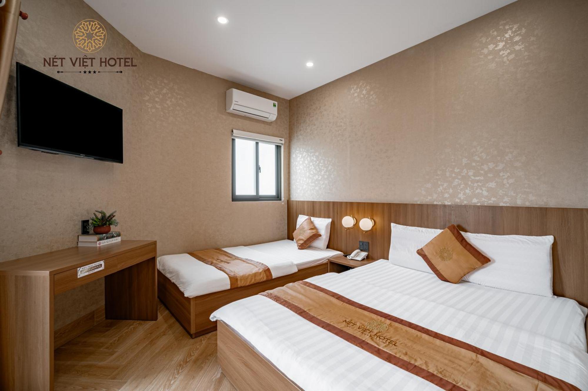 Net Viet Hotel Vincom 朔庄 外观 照片