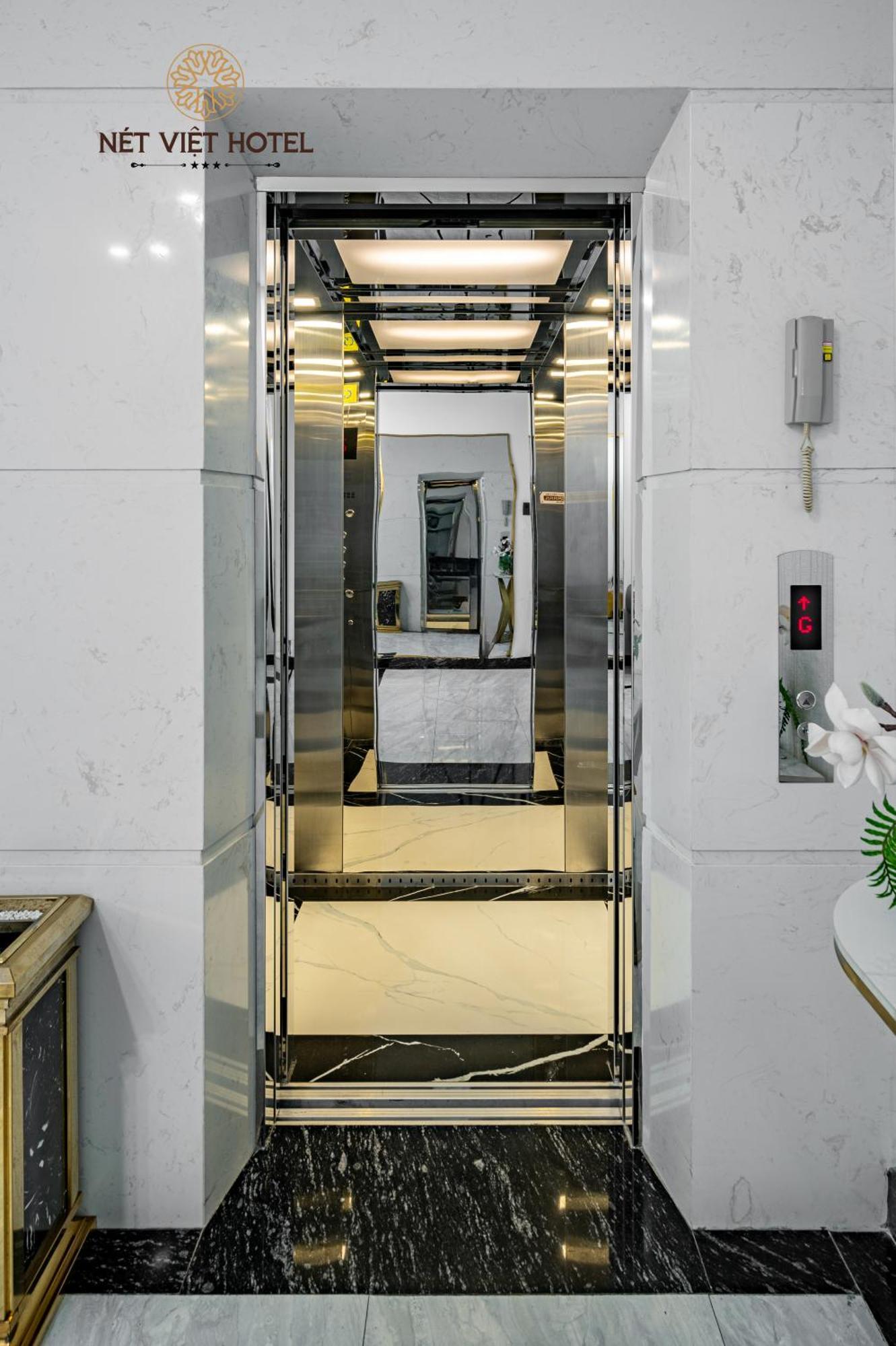 Net Viet Hotel Vincom 朔庄 外观 照片