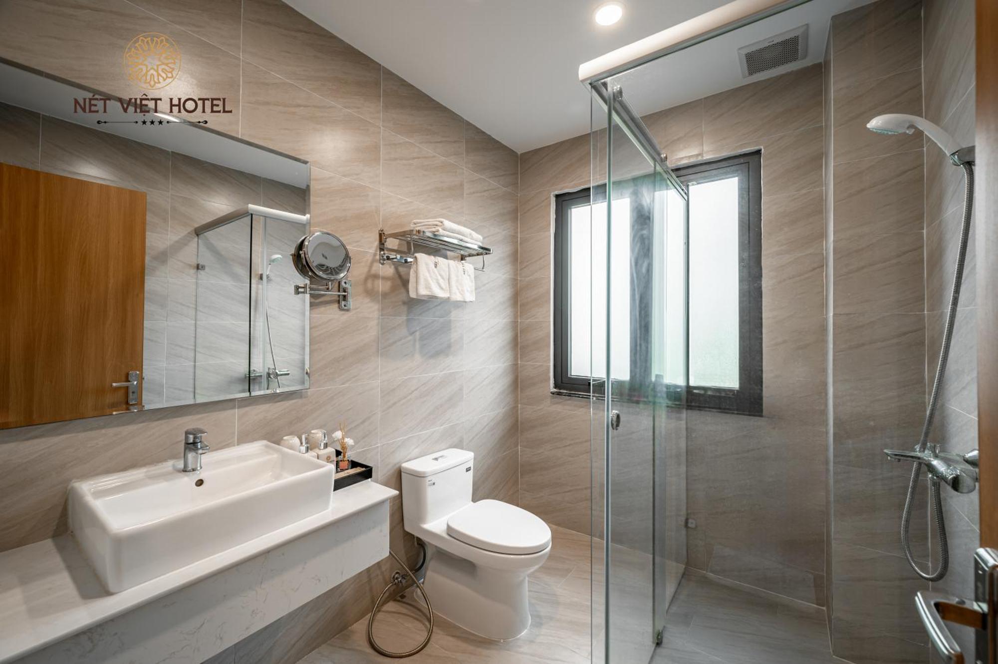 Net Viet Hotel Vincom 朔庄 外观 照片