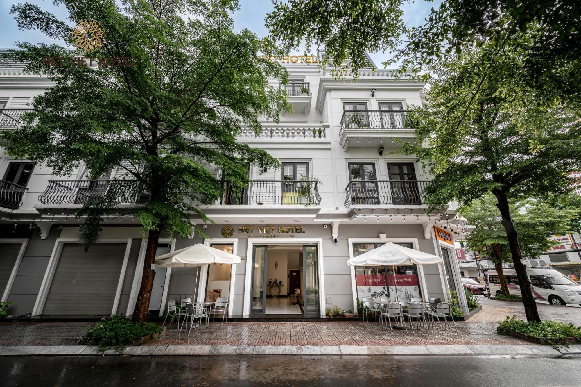 Net Viet Hotel Vincom 朔庄 外观 照片