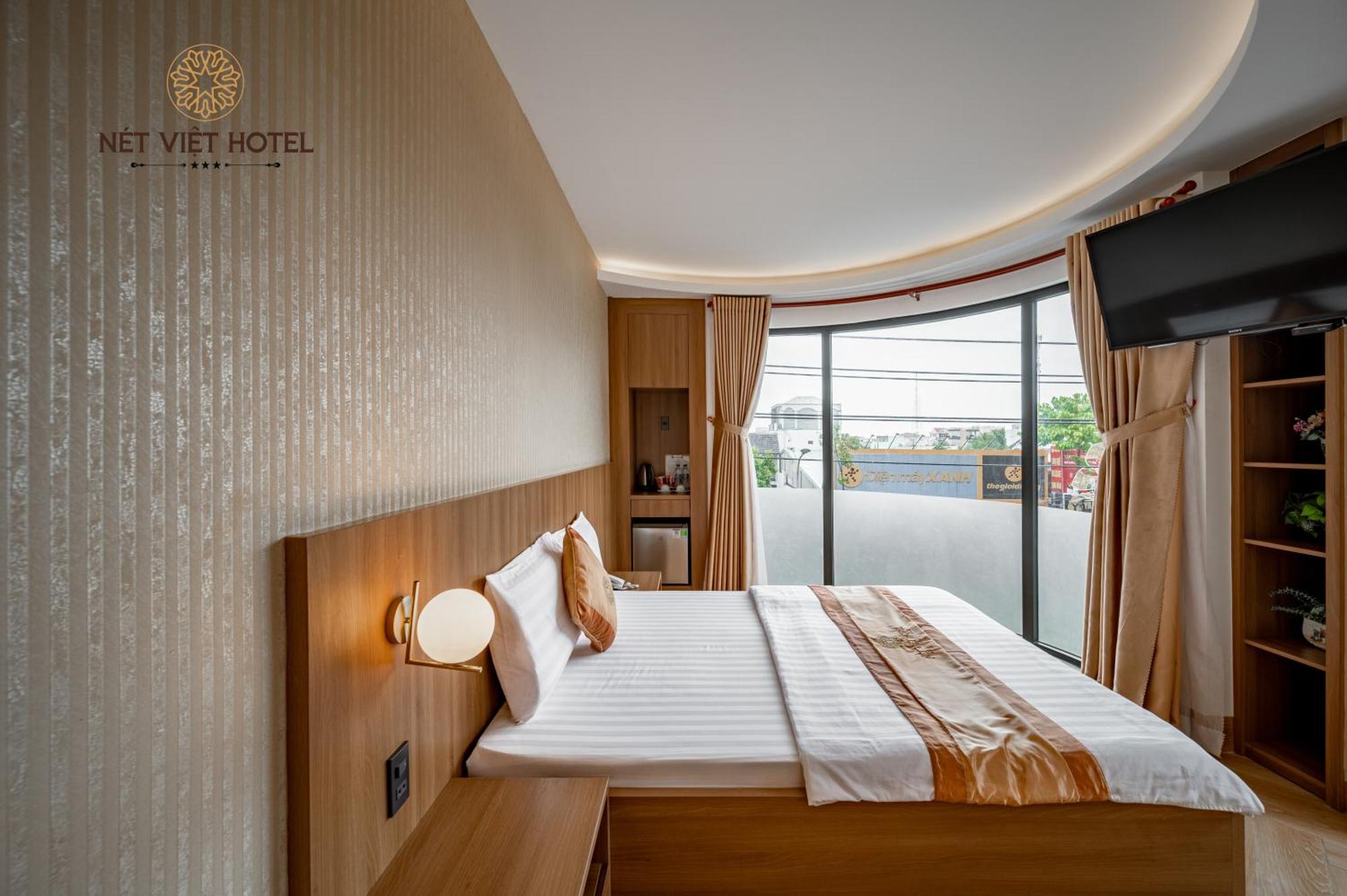 Net Viet Hotel Vincom 朔庄 外观 照片