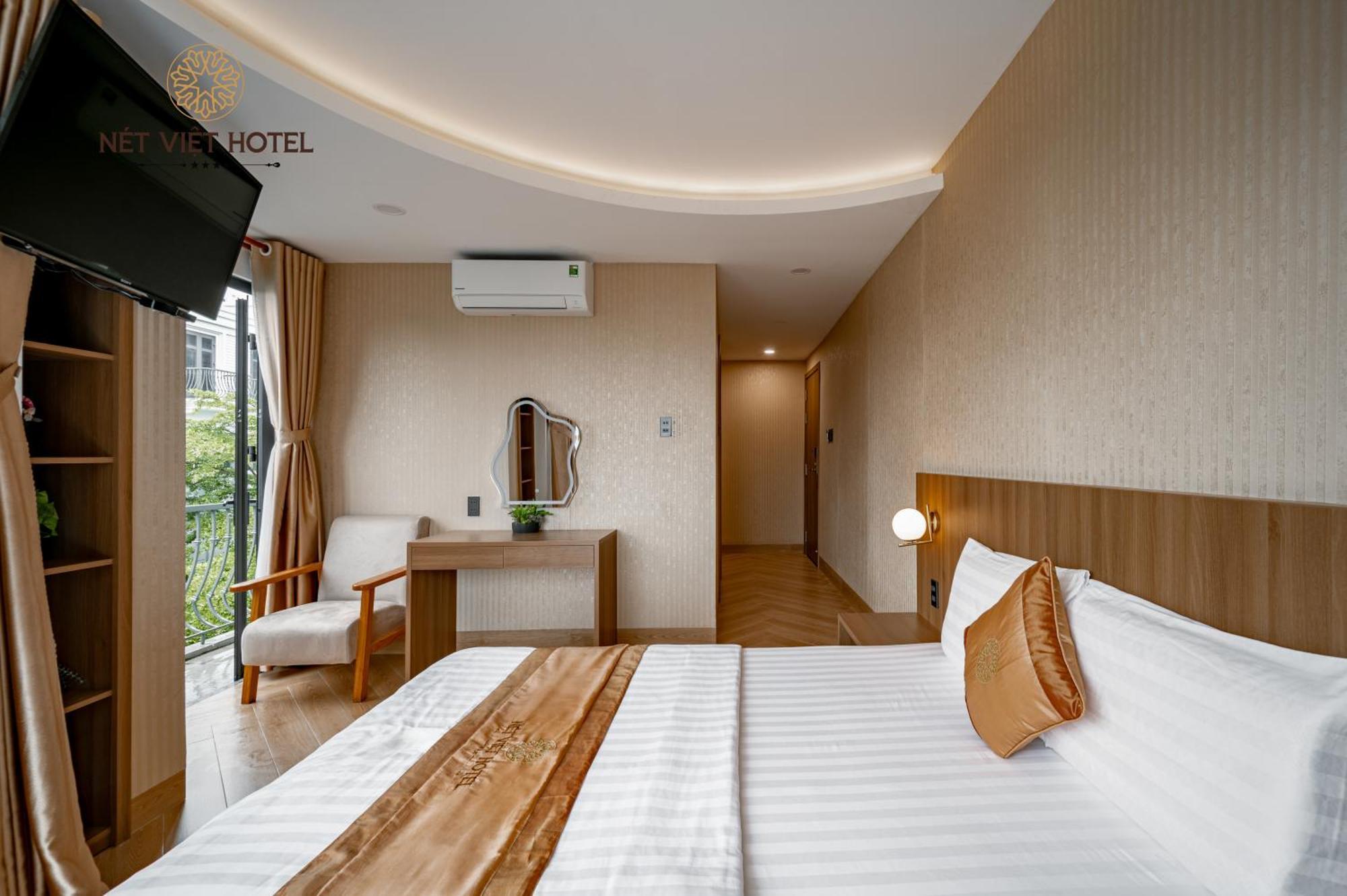 Net Viet Hotel Vincom 朔庄 外观 照片