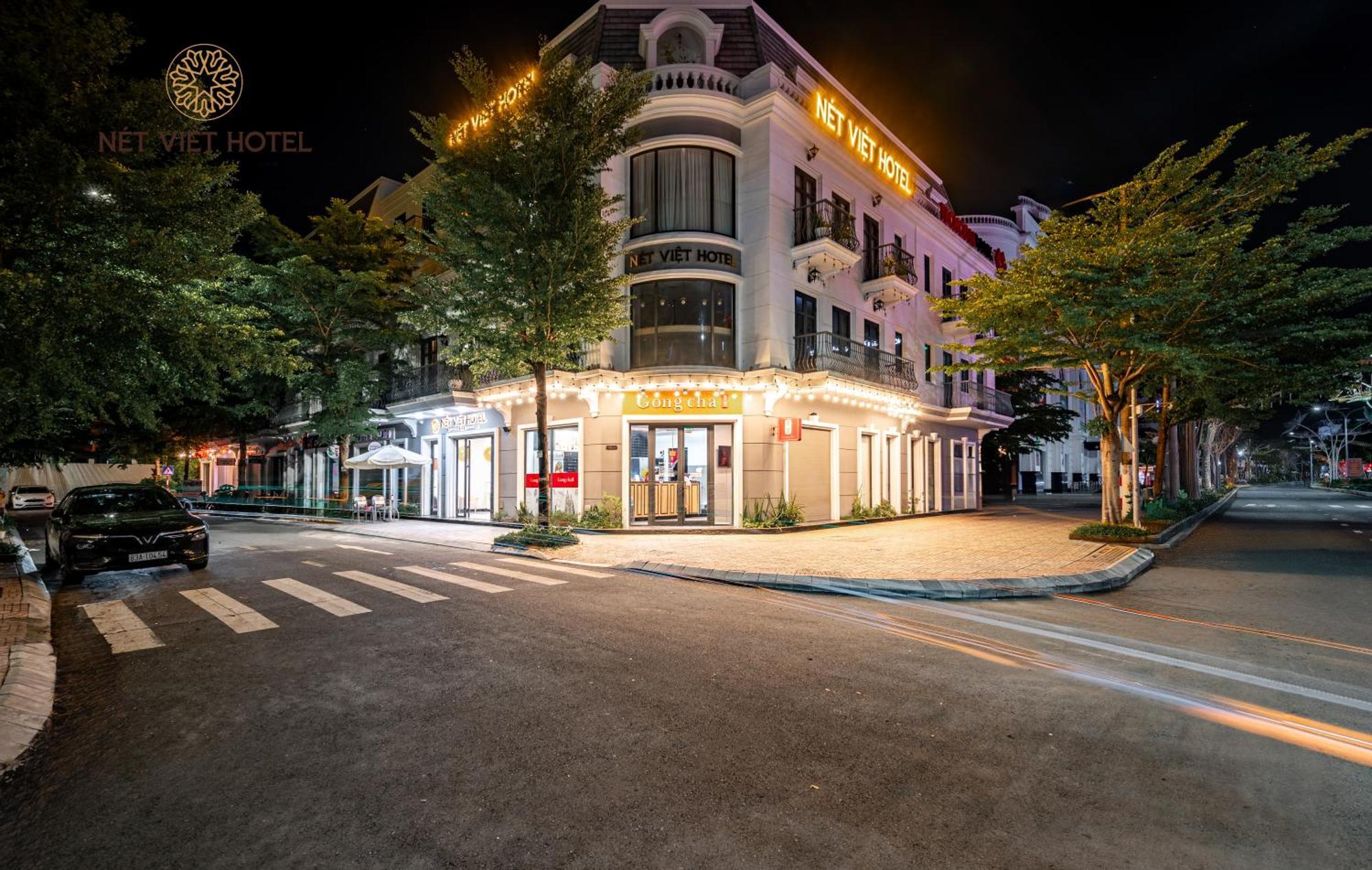 Net Viet Hotel Vincom 朔庄 外观 照片
