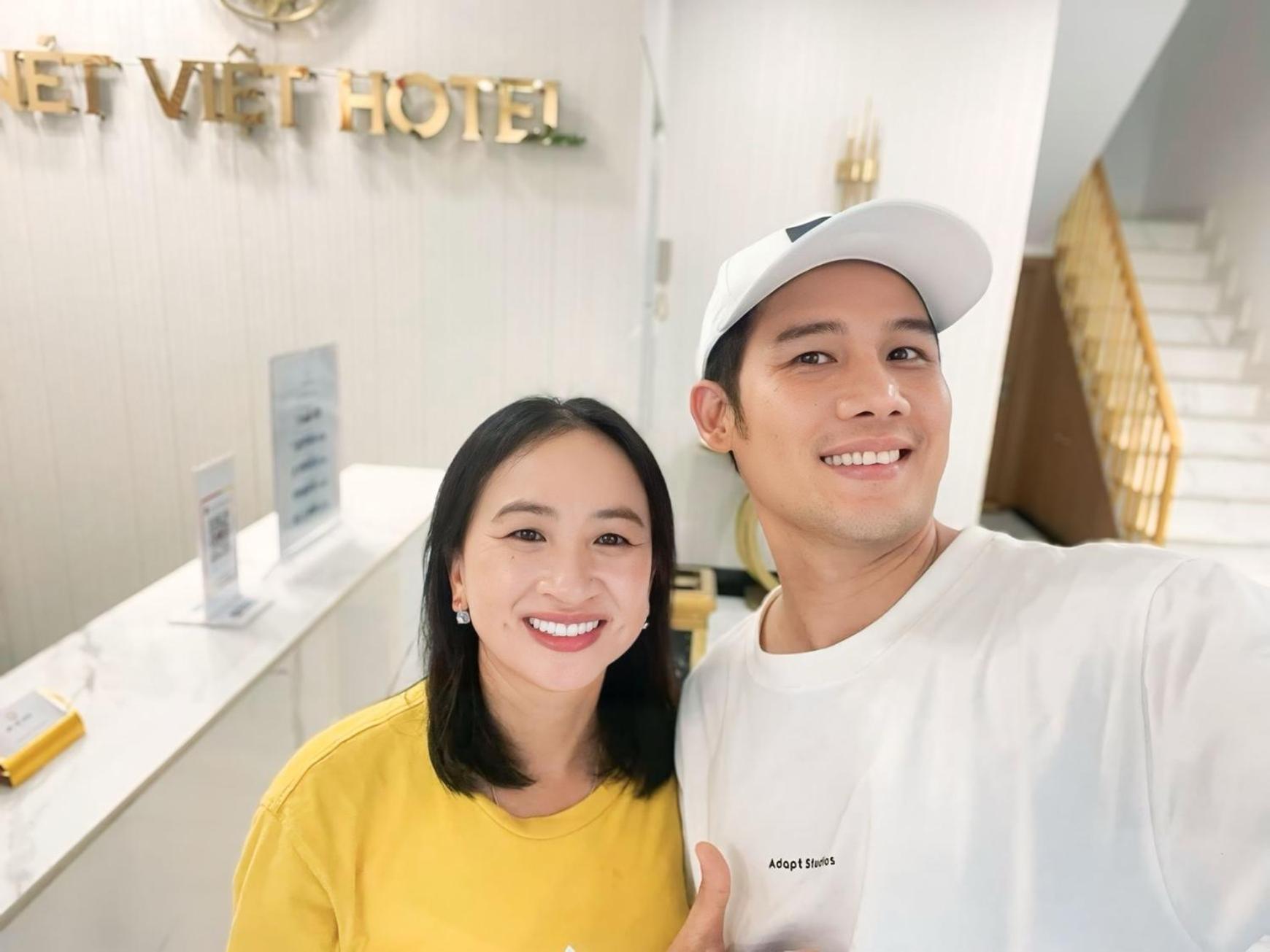 Net Viet Hotel Vincom 朔庄 外观 照片