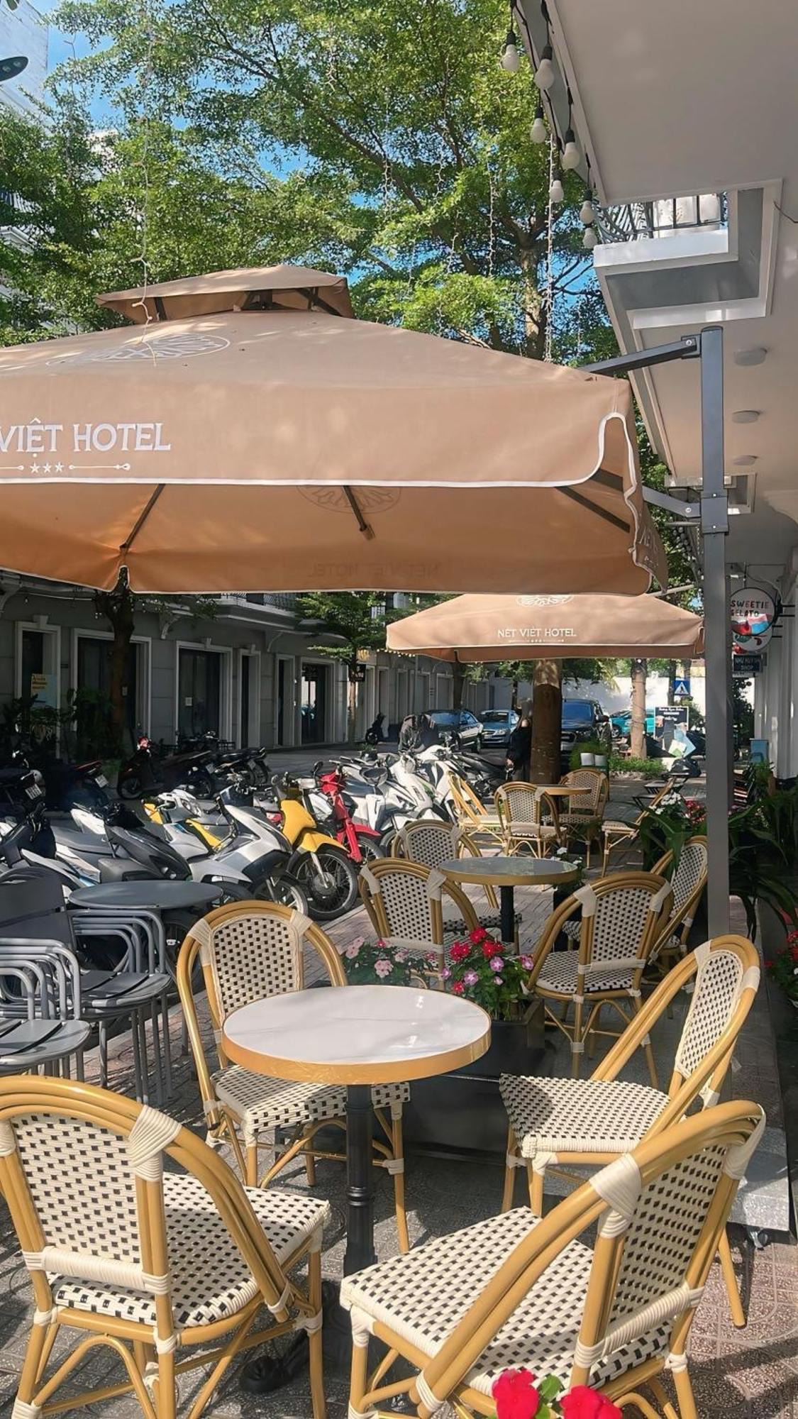 Net Viet Hotel Vincom 朔庄 外观 照片